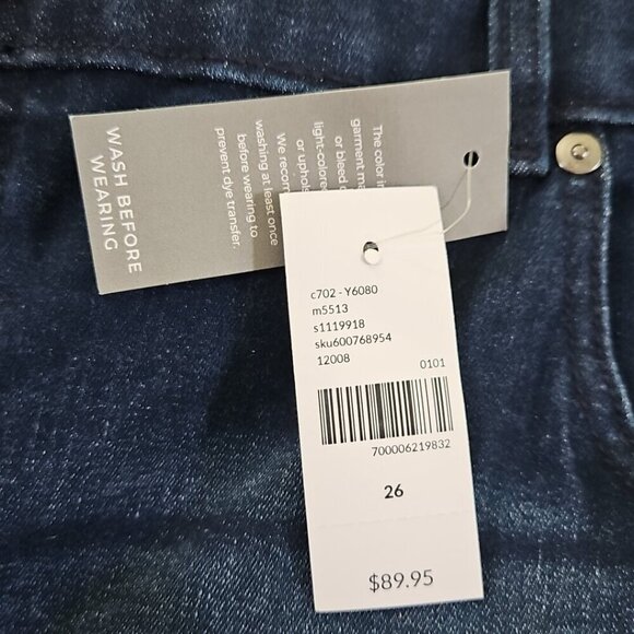 Lane Bryant Mid Rise Flare Stretch Blue Jeans Women's Plus Size 26 NWT MSRP $89 - Picture 5 of 16